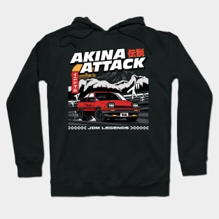 AE86 Akina Attack Hoodie